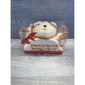 A Pro Goleem Lion Plush Lovey Baby Toddler Security Blanket Soft Satin Trim New